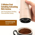 Load image into Gallery viewer, Electric Coffee Grinder with dial