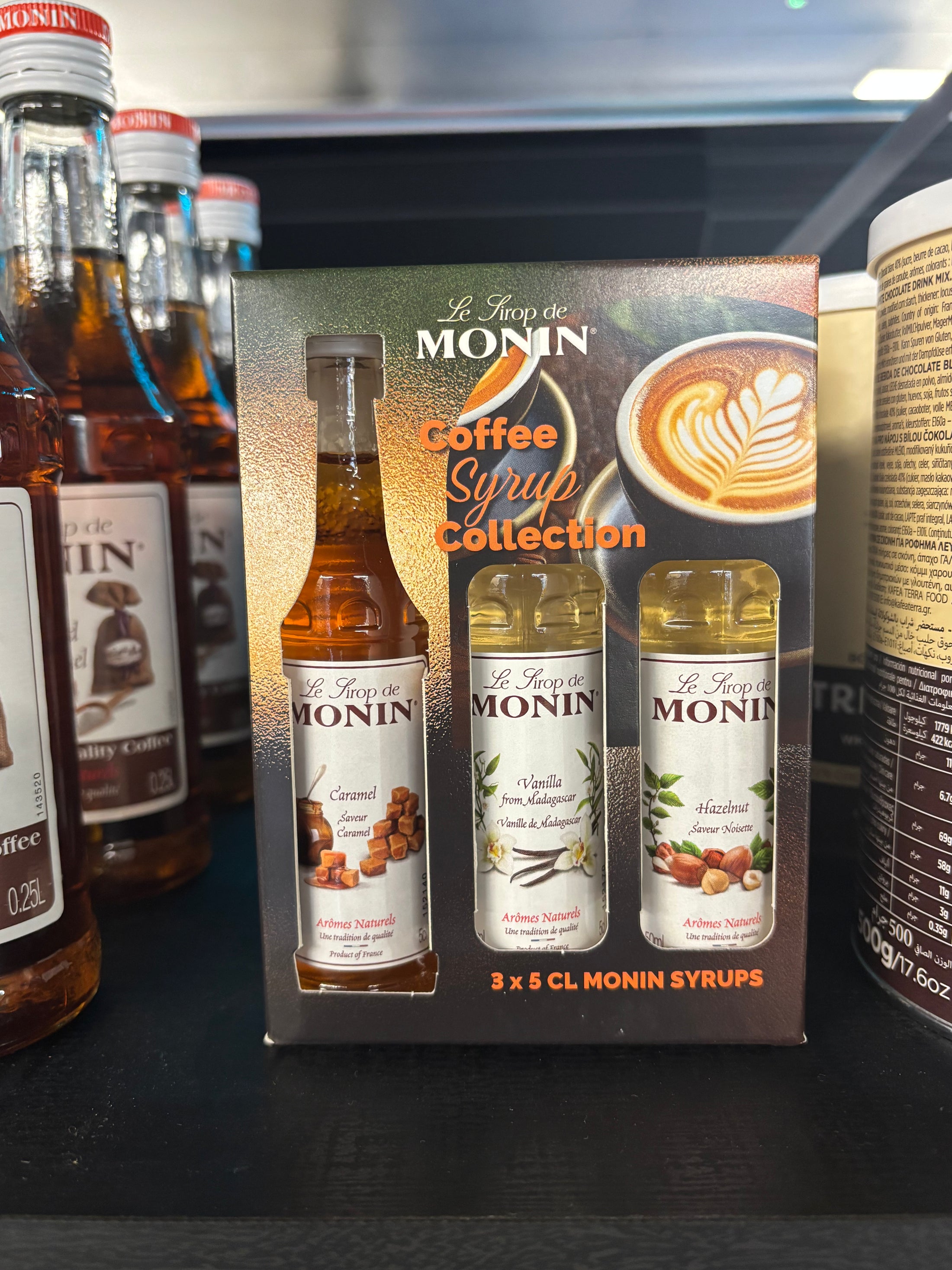Monin Pack of 3 x 50ml Syrup