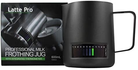 Milk Pitcher (with integrated thermometer) Latte Pro 480ml/600ml