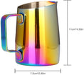 Load image into Gallery viewer, Dianoo Espresso Steaming Pitcher, Espresso Milk Frothing Pitcher Stainless Steel, Coffee Latte Art Cup 420ML