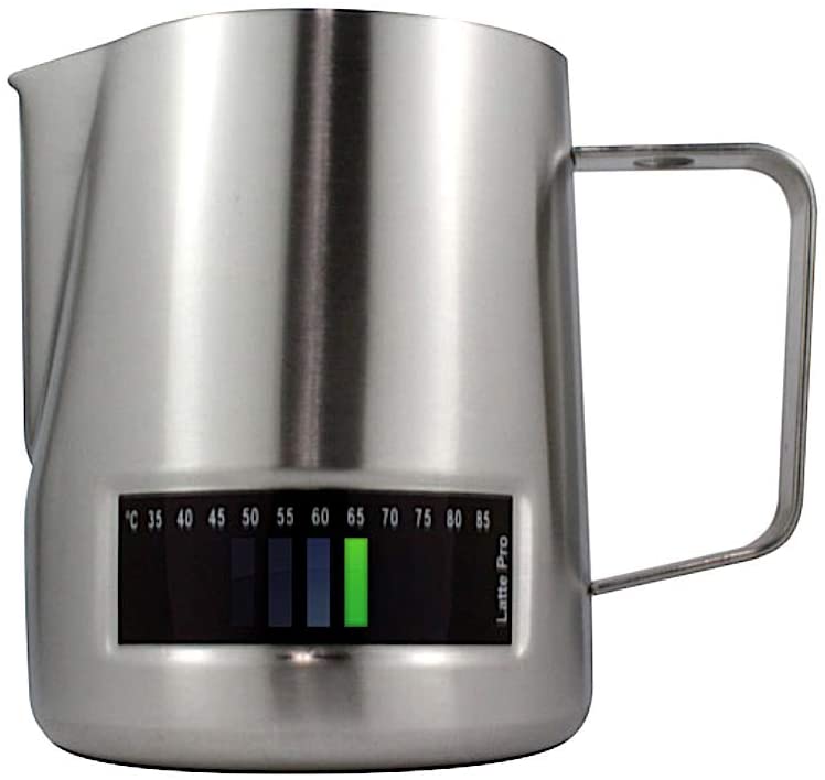 Milk Pitcher (with integrated thermometer) Latte Pro 480ml/600ml