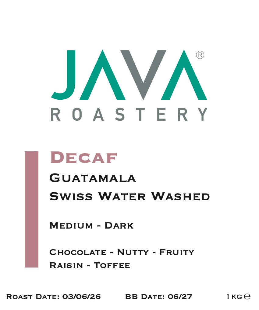 Decaf Swiss Water Washed