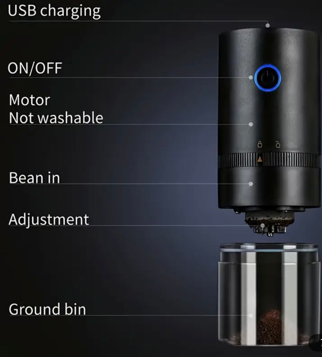 Electric Bean Grinder