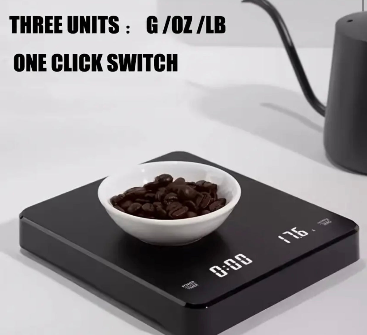 Coffee Scales (USB Charging)