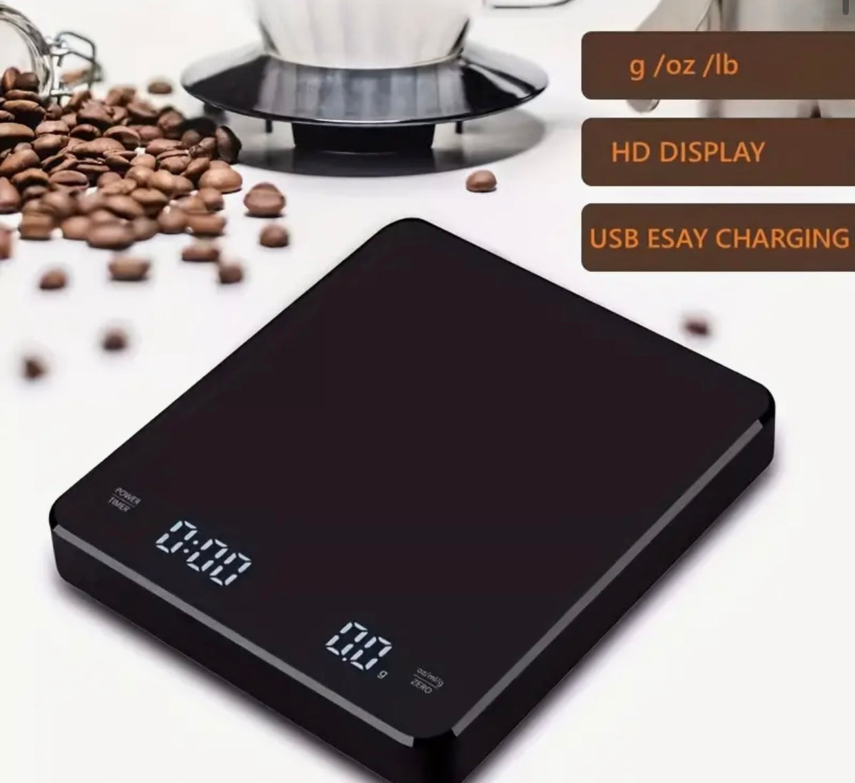 Coffee Scales (USB Charging)