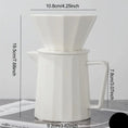 Load image into Gallery viewer, Hand Brew Coffee Pot Set (Ceramic) in Black or White
