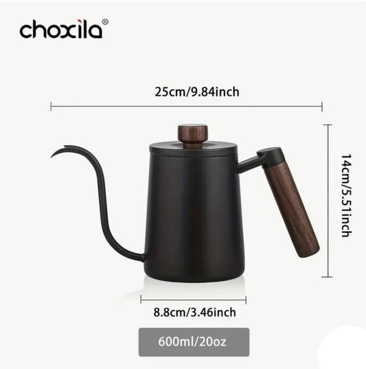 Choxila Gooseneck pour over Kettle (Black)